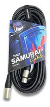 Cabo De Microfone Roxtone Samurai Xlr Macho Xlr Fêmea 10mtrs