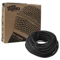 Cabo de Microfone Santo Angelo X30 0,30mm Stereo Balanceado Rolo 100m Blindado