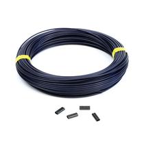 Cabo de montagem Tigress 30m de nylon preto ou branco Cabo de montagem Tigress 30m de nylon preto ou branco