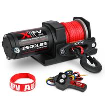 Cabo de nylon sintético Winch XPV AUTO 2500 libras 12V Cabo de nylon sintético Winch XPV AUTO 2500 libras 12V