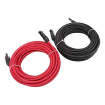 Cabo De Painel Solar De 20 Pés, Kit De Extensão Rv De 10 Awg Cabo De Painel Solar De 20 Pés, Kit De Extensão Rv De 10 Awg