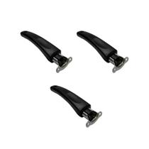 Cabo De Panela Ponta De Aço 2 Furos 18cm Kit 3 Pçs Cabo De Panela Ponta De Aço 2 Furos 18cm Kit 3 Pçs