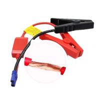 Cabo De Partida De Emergência 12V Para Carro Com Clipe Jacaré E Cabo Auxiliar Para Carregador De Cabo De Partida De Emergência 12V Para Carro Com Clipe Jacaré E Cabo Auxiliar Para Carregador De