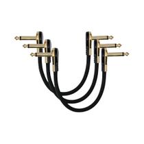 Cabo De Patch Para Guitarra Em Ângulo Reto 1/4 Polegada Miwayer 3 6 Peças Acessórios Para Pedais De