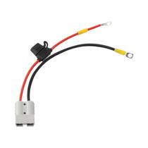 Cabo De Plugue Anderson De 50A Para Uso Pesado Com Conector De Carregamento De Bateria Terminal M8