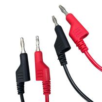 Cabo De Ponta De Prova Para Multímetro Fonte De Bancada Conector Banana