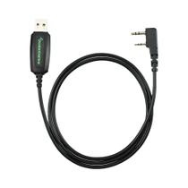 Cabo De Programação Para Walkie Talkie Baofeng Quansheng UV K5 K6 5R plus TK11 USB CD Para 21PRO