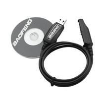 Cabo De Programação USB Baofeng UV9RPlus Com CD De Driver Para Walkie Talkies Pofung UV-XR A-58