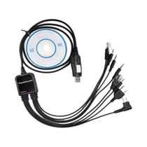 Cabo De Programação USB Universal 8 Em 1 Para Baofeng Kenwood TYT QYT Motorola Yaesu ICOM Walkie