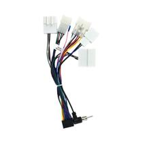 Cabo De Rádio Automotivo De 16 Pinos Para Toyota Avensis Tundra Vios, Chicote De Fiação De Cabo De Rádio Automotivo De 16 Pinos Para Toyota Avensis Tundra Vios, Chicote De Fiação De