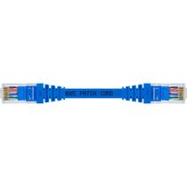 Cabo De Rede 10 CM Patch Cord Cat5e UTP 100% Cobre Branco