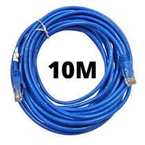 Cabo de Rede 10 Metros Cat5e para Internet Rápida e Estável Cabo de Rede 10 Metros Cat5e para Internet Rápida e Estável