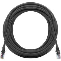 Cabo De Rede 10 Metros Patch Cord Cat6 UTP 100% Cobre Cinza Veloz
