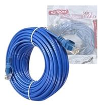 Cabo De Rede 15 Metros Cat5e Ethernet Rj45 Kap-w-15m