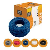 Cabo De Rede 150m Furukawa Soho Plus Cat6 U/utp 24awg Azul