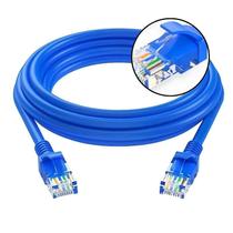 Cabo De Rede 2 Metros Lan Internet Crimpado Rj45 Cat6 Azul