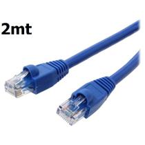 Cabo de Rede 2 Metros RJ45 Cat5E Patch Cord UTP LAN Internet
