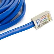 Cabo de rede 20 Metros Patch Cord CAT 5E Azul