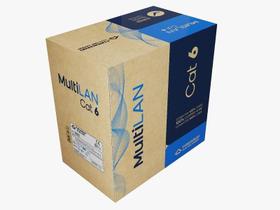 Cabo De Rede 24awg Furukawa Cat6 Multilan Cx 305m Vermelho Cabo De Rede 24awg Furukawa Cat6 Multilan Cx 305m Vermelho