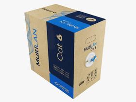 Cabo De Rede 24awg Furukawa Giga Cat6 Multilan Cx 305m Azul Cabo De Rede 24awg Furukawa Giga Cat6 Multilan Cx 305m Azul