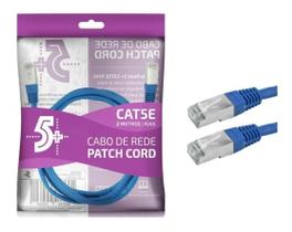 Cabo De Rede 2m Ethernet Lan Rj45 Cat5e C/ 2 Metros