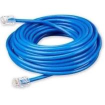 Cabo De Rede 35 Metros Cat 5 Azul Internet Montado