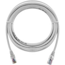 Cabo De Rede 5 Metros Patch Cord Cat6 UTP 100% Cobre Branco