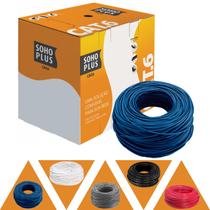 Cabo De Rede 50m Furukawa Soho Plus Cat6 U/utp 24awg Azul