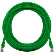 Cabo De Rede 9 Metros Patch Cord Cat6 UTP 100% Cobre Verde Alta Performance Cabo De Rede 9 Metros Patch Cord Cat6 UTP 100% Cobre Verde Alta Performance