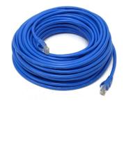 Cabo De Rede Azul 30 Metros Rj45 Crimpado Cat5E Internet Lan