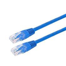Cabo de Rede Azul Cat 5E RJ45 10 metros Pach Cord - Pronto para uso Cabo de Rede Azul Cat 5E RJ45 10 metros Pach Cord - Pronto para uso