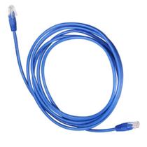 Cabo de Rede Azul RJ45 15 Metros Trançado Conectores Machos