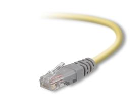 Cabo de rede Belkin Cat5e Crossover 1,8 m Amarelo