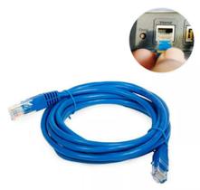 Cabo De Rede Blindado 3m 3 Metros Internet Azul Ethernet Lan