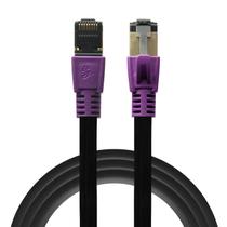 Cabo de Rede Blindado Rj45 Cat8 2000mhz 40gbps 1Mts Original