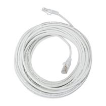 Cabo de rede branco 15 metros Internet CFTV Montado Pronto Para o Uso