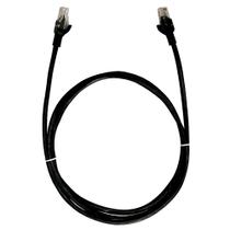 Cabo de Rede Cat.5E, 10 Metros, PC-ETHU100, Patch Cord, PlusCable - Preto