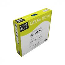 Cabo de Rede CAT.5e Furukawa SOHOPLUS, 100 Metros, Branco - 23200124 Cabo de Rede CAT.5e Furukawa SOHOPLUS, 100 Metros, Branco - 23200124