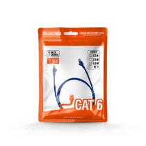 Cabo de Rede Cat.6 2.5M PC-ETH6U25BL Patch Cord PlusCable