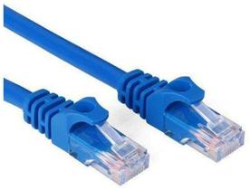 CABO DE REDE CAT 6 C/ 30 METROS UTP Internet Ethernet Azul