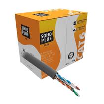 Cabo de Rede CAT.6 Furukawa SOHOPLUS, 305 Metros, Cinza - 23400200