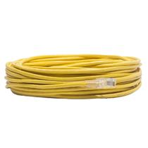 Cabo de Rede CAT5e 10 Metros 10m amarelo UTP Ethernet Crimpado Pronto