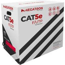 Cabo de Rede CAT5E 305M Blindagem Capa Dupla Megatron - BOB / 305
