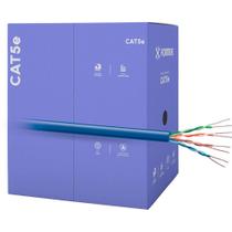Cabo de Rede CAT5E 305M Fortrek FK500C CMX Azul - CX / 305 Cabo de Rede CAT5E 305M Fortrek FK500C CMX Azul - CX / 305