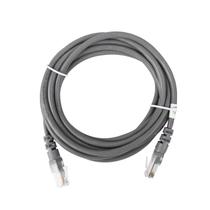 Cabo De Rede Cat5e Cabo Resistente De 2,5 Metros Condutores Em Cobre Nu Ideal Para Gamers Streamers Internet Sem Travamentos - Cinza