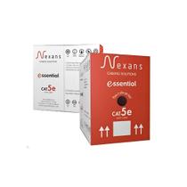 Cabo de Rede CAT5E CMX 305 Metros 24AWG Azul Nexans - RJ-N100.561330