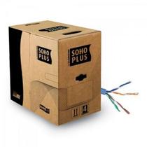 Cabo De Rede Cat5E Cmx Caixa Com 305M Sohoplus