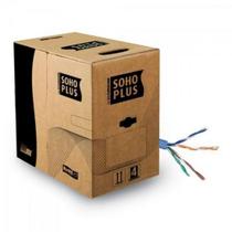 Cabo De Rede Cat5E Cmx Caixa Com 305M Sohoplus