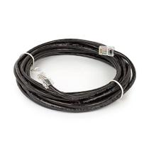 Cabo De Rede Cat5E Montado Preto - 40 Metros Cabo De Rede Cat5E Montado Preto - 40 Metros