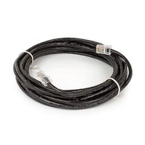 Cabo De Rede Cat5E Montado Preto - 85 Metros